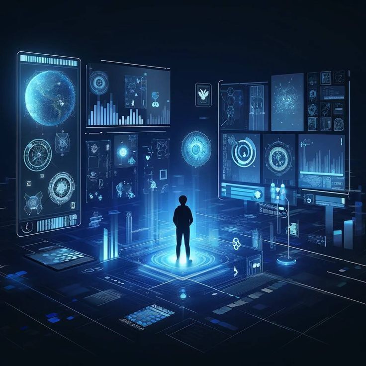 featuring interactive elements and futuristic graphics.